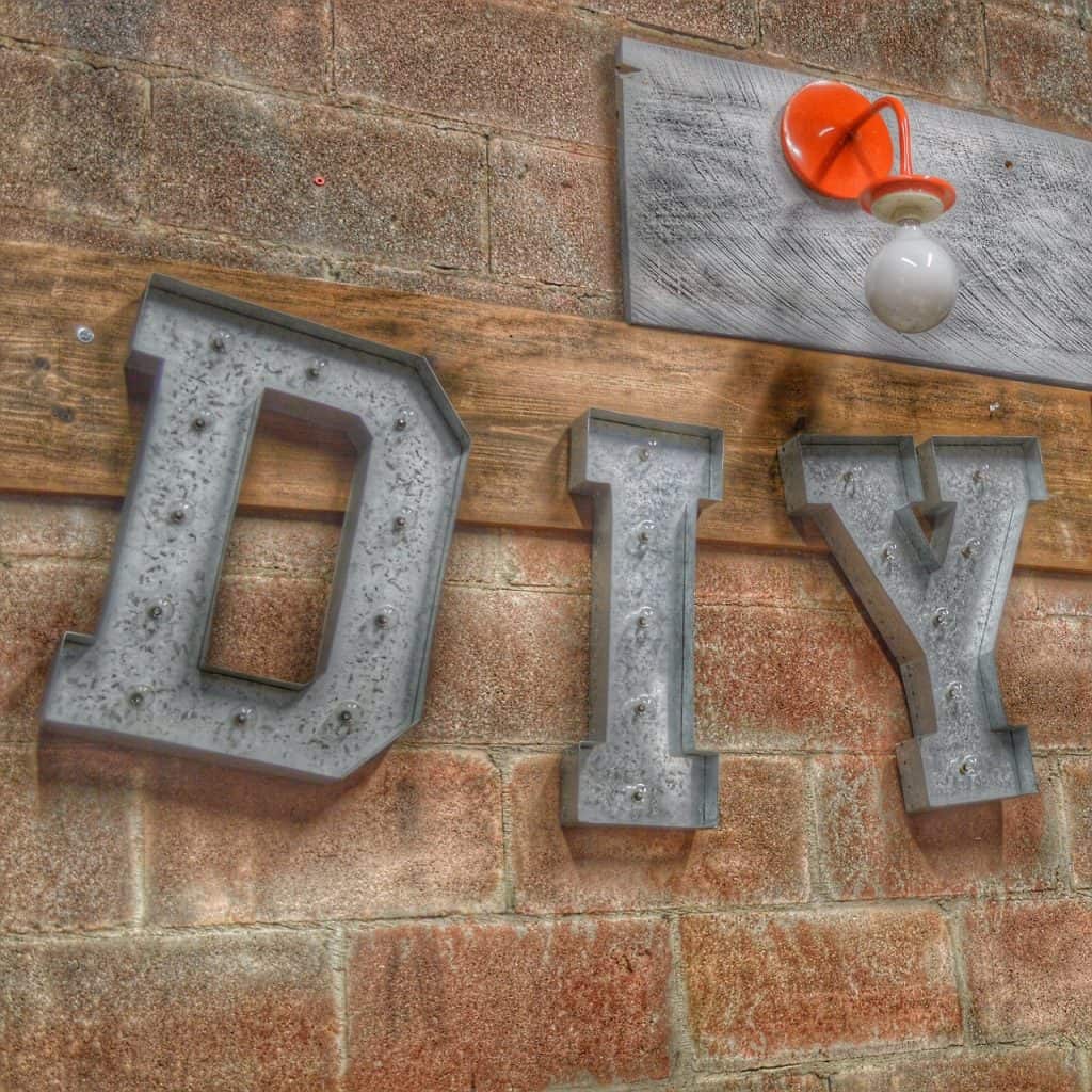 sign, do it yourself, diy